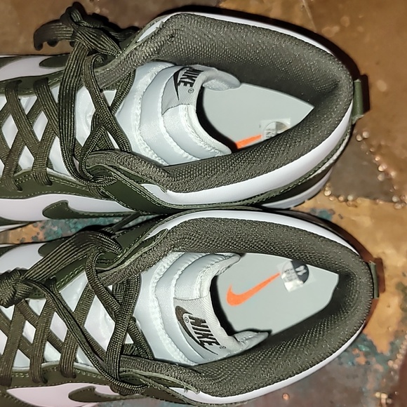Nike Dunk Hi Retro. Cargo Khaki (army Green). Brand new never worn.  Men's 14 - Picture 8 of 16